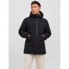 JACK & JONES  JJLOOP PARKA JACKET BLACK