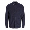 JACK & JONES  JJECLASSIC CORD SHIRT LS SN DARK BLUE