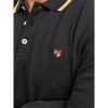 JACK & JONES  JPRBLUWIN POLO LS BLACK