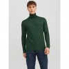 JACK & JONES  JJEEMIL KNIT ROLL NECK NOOS GREEN