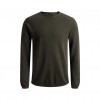 JACK & JONES JJEHILL KNIT CREW NECK NOOS GREEN