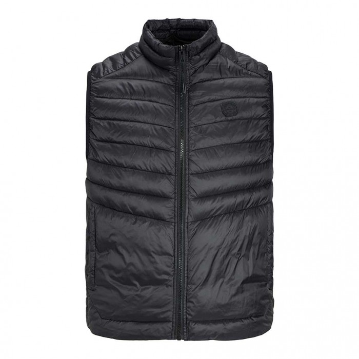 JACK & JONES JJESPRINT BODYWARMER COLLAR NOOS BLACK