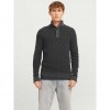 JACK & JONES JJERIK KNIT HIGH NECK PACK DARK GRAY