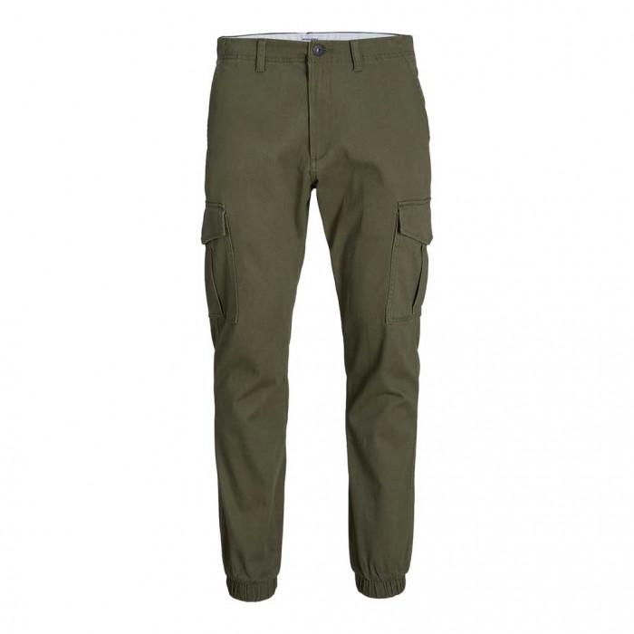 JACK & JONES  JPSTMARCO JJJOE CUFFED CARGO GREEN