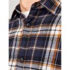 JACK & JONES JJJOSHUA FALL FLANNEL SHIRT LS BLUE/ORANGE