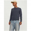 JACK & JONES JJDEAN KNIT CREW NECK AW24 BLUE