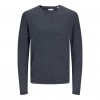 JACK & JONES JJDEAN KNIT CREW NECK AW24 BLUE