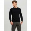 JACK & JONES  JJEEMIL KNIT CREW NECK NOOS BLACK