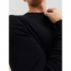 JACK & JONES  JJEEMIL KNIT CREW NECK NOOS BLACK