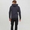 JACK & JONES JJESTAR JJ SWEAT HOOD NOOS DARK NAVY