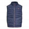 JACK & JONES JJESPRINT BODYWARMER COLLAR NOOS BLUE