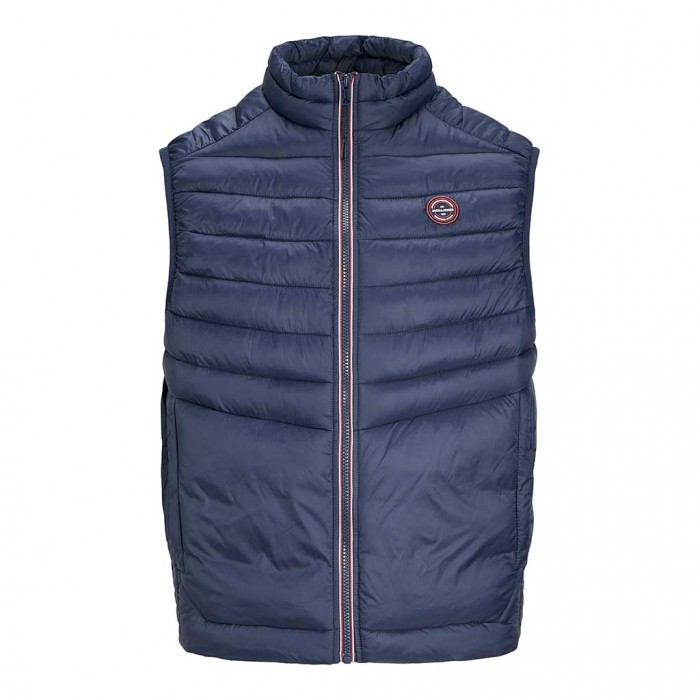 JACK & JONES JJESPRINT BODYWARMER COLLAR NOOS BLUE