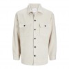 JACK & JONES JJEBRADLEY OLLIE OVERSHIRT LS NOOS ECRU