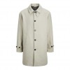 JACK & JONES JORVERMONT WOOL BLEND MAC COAT BEIGE