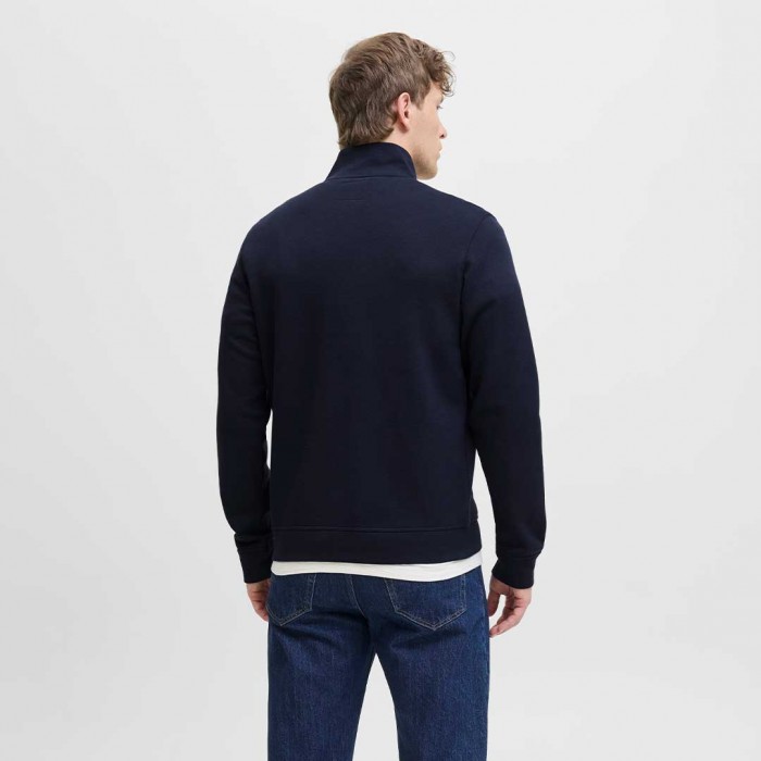 JACK & JONES JPRBLUALVES SWEAT ZIP-THROUGH BLUE