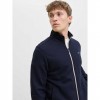 JACK & JONES JPRBLUALVES SWEAT ZIP-THROUGH BLUE
