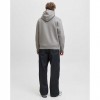 JACK & JONES JJCORP GRAPHIC SWEAT HOOD LN GRAY