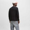 JACK & JONES JORNORREBRO EMB TEE LS CREW NECK BLACK JACK & JONES JORNORREBRO EMB TEE LS CREW NECK BLACK