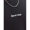 JACK & JONES JORNORREBRO EMB TEE LS CREW NECK BLACK JACK & JONES JORNORREBRO EMB TEE LS CREW NECK BLACK