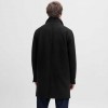 JACK & JONES JPRCCKEITH WOOL BLEND STANCOLLAR COAT SN BLACK JACK & JONES JPRCCKEITH WOOL BLEND STANCOLLAR COAT SN BLACK