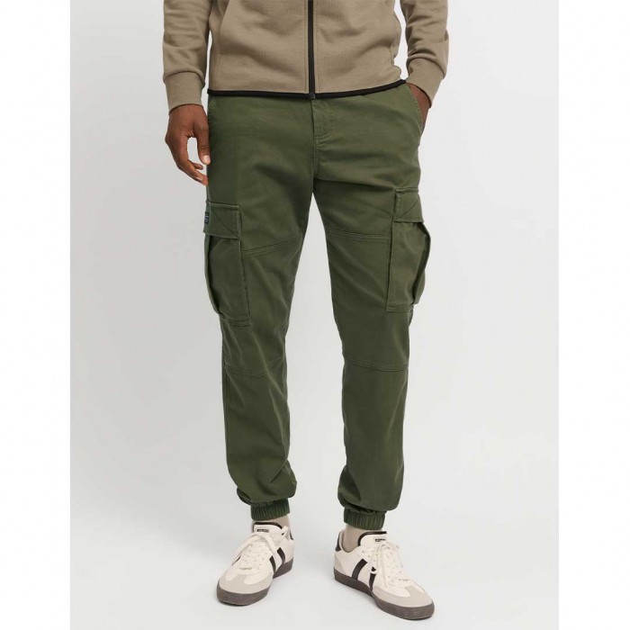 JACK & JONES  JPSTKANE JONNIE CUFFED CARGO RET GREEN