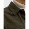JACK & JONES JJEPERFECT MELANGE OVERSHIRT LS SN GREEN JACK & JONES JJEPERFECT MELANGE OVERSHIRT LS SN GREEN