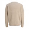 JACK & JONES JCOTIER KNIT CREW NECK BEIGE JACK & JONES JCOTIER KNIT CREW NECK BEIGE