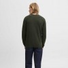 JACK & JONES JJEEMIL KNIT CREW NECK NOOS GREEN