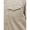 JACK & JONES JJESHERIDAN SHIRT L/S NOOS BEIGE