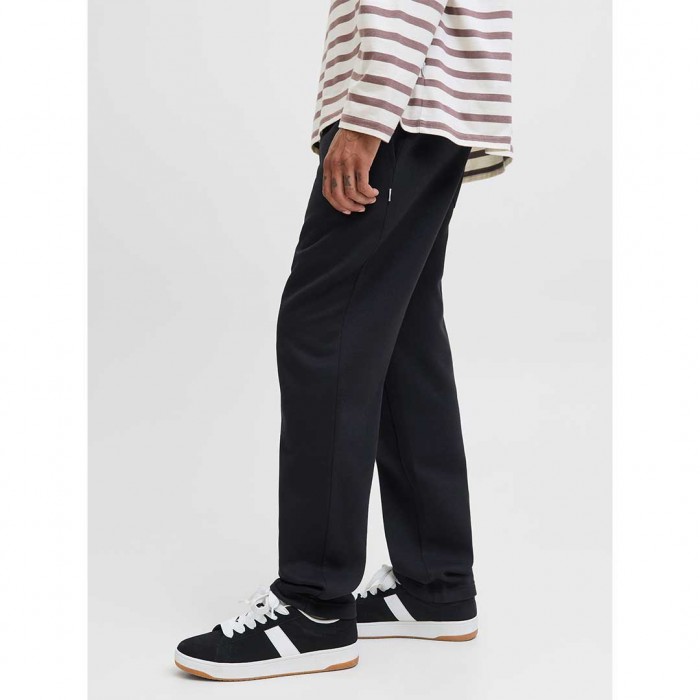 JACK & JONES JPSTKANE BRADLEY UNCUFFED SWT PANTS NOOS BLACK