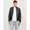 JACK & JONES  JCODYLAN PU BIKER JACKET NOOS BLACK