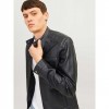 JACK & JONES  JCODYLAN PU BIKER JACKET NOOS BLACK