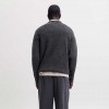 JACK & JONES JORFREDERIKSBERG OLLIE KNIT CREW NECK GRAY