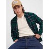 JACK & JONES JPRBLUIVY CHECK L/S OVERSHIRT SN GREEN