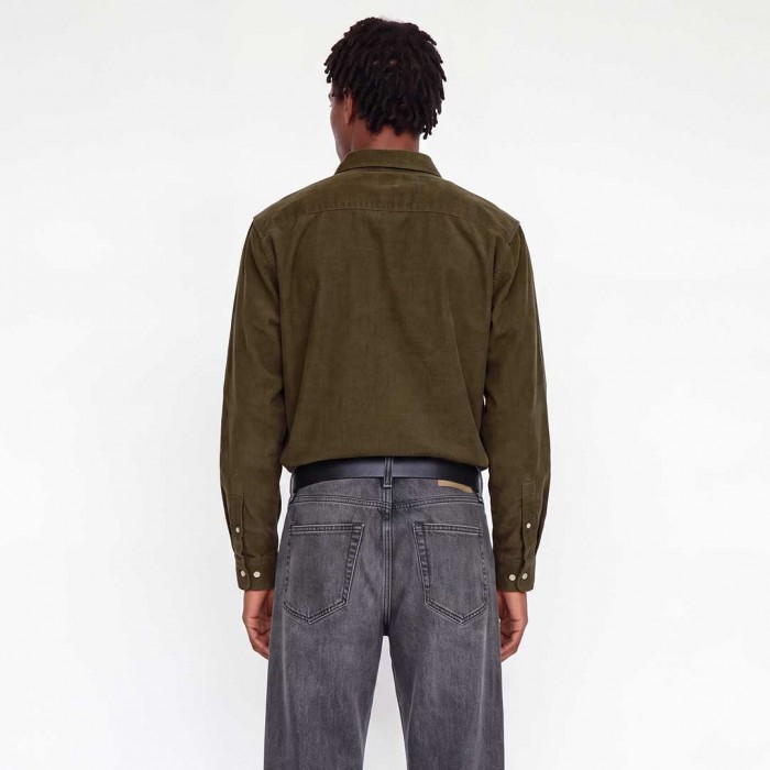 JACK & JONES JPRBLURAY CORDUROY L/S SHIRT GREEN JACK & JONES JPRBLURAY CORDUROY L/S SHIRT GREEN