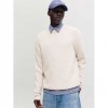 JACK & JONES  JORFREDERIKSBERG OLLIE KNIT CREW NECK WHITE