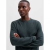 JACK & JONES JJAUSTIN KNIT CREW NECK DARK GRAY
