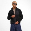 JACK & JONES JCOVERBIER FLEECE FULL ZIP BLACK