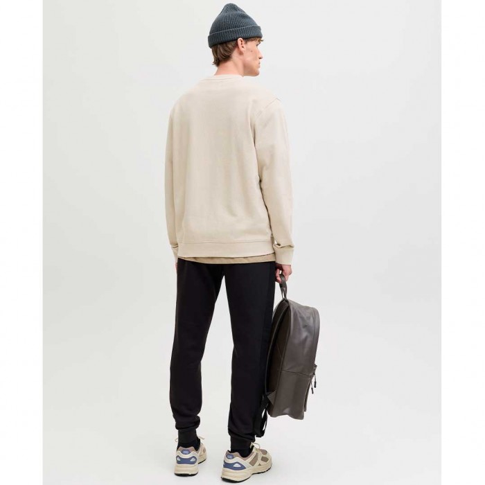 JACK & JONES  JJEARCHIVE GRAPHIC SWEAT CREW NECK NOOS BEIGE