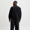 JACK & JONES JJECOLTON CANVAS OVERSHIRT LS SN BLACK