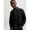 JACK & JONES JJECOLTON CANVAS OVERSHIRT LS SN BLACK