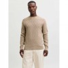 JACK & JONES JPRBLACOLE KNIT STRUCTURE PACK BEIGE
