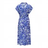 JDY JDYTROYA LIFE S/L MIDI DRESS WVN DIA BLUE/WHITE JDY JDYTROYA LIFE S/L MIDI DRESS WVN DIA BLUE/WHITE