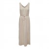 JDY JDYSAY S/L LINEN MAXI TIE DRESS WVN DIA BEIGE JDY JDYSAY S/L LINEN MAXI TIE DRESS WVN DIA BEIGE