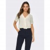 JDY JDYDIVYA LIFE S/S V-NECK TOP WVN DIA WHITE JDY JDYDIVYA LIFE S/S V-NECK TOP WVN DIA WHITE