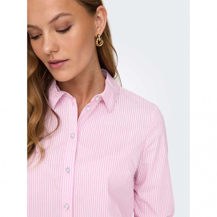 JDY JDYMIO L/S SHIRT WVN NOOS PINK