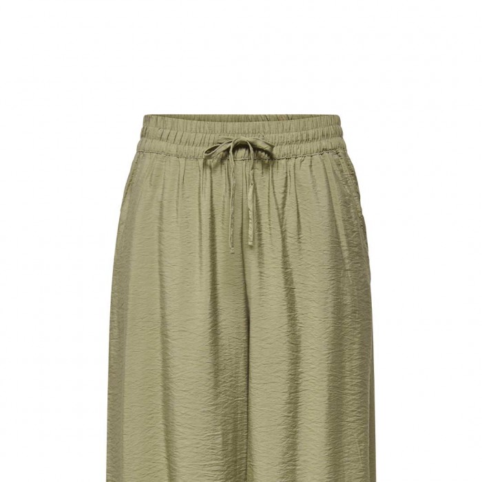 JDY JDYTROYA LIFE MW PALAZZO PANT WVN DIA GREEN