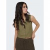 JDY JDYMILAN LINEN S/L WAISTCOAT WVN NOOS OLIVE JDY JDYMILAN LINEN S/L WAISTCOAT WVN NOOS OLIVE