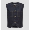 JDY WOMAN JEAN VEST BLUE JDY WOMAN JEAN VEST BLUE