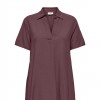JDY JDYCAYA LINEN S/S DRESS WVN NOOS VIOLET